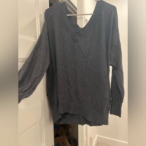 Victoria's Secret Gray V-Neck Sweater